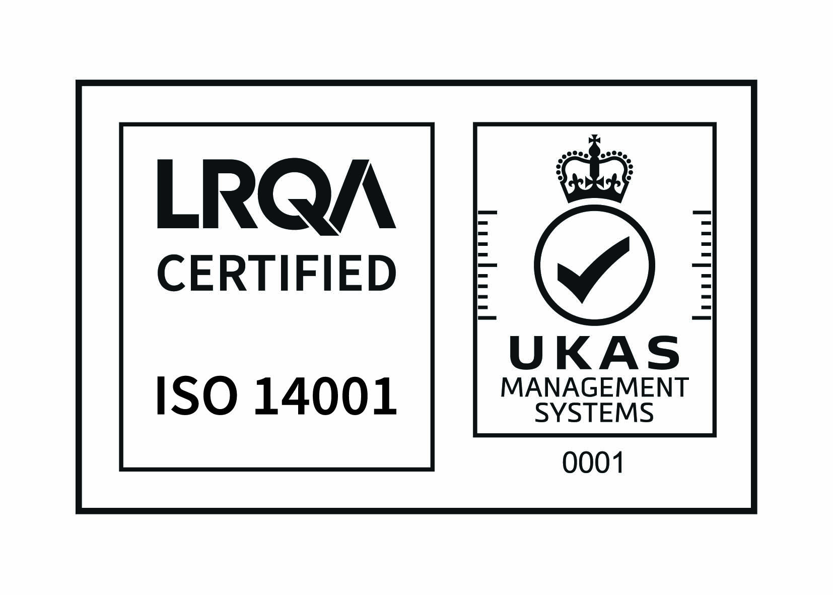 Logo ISO 14001 LRQA