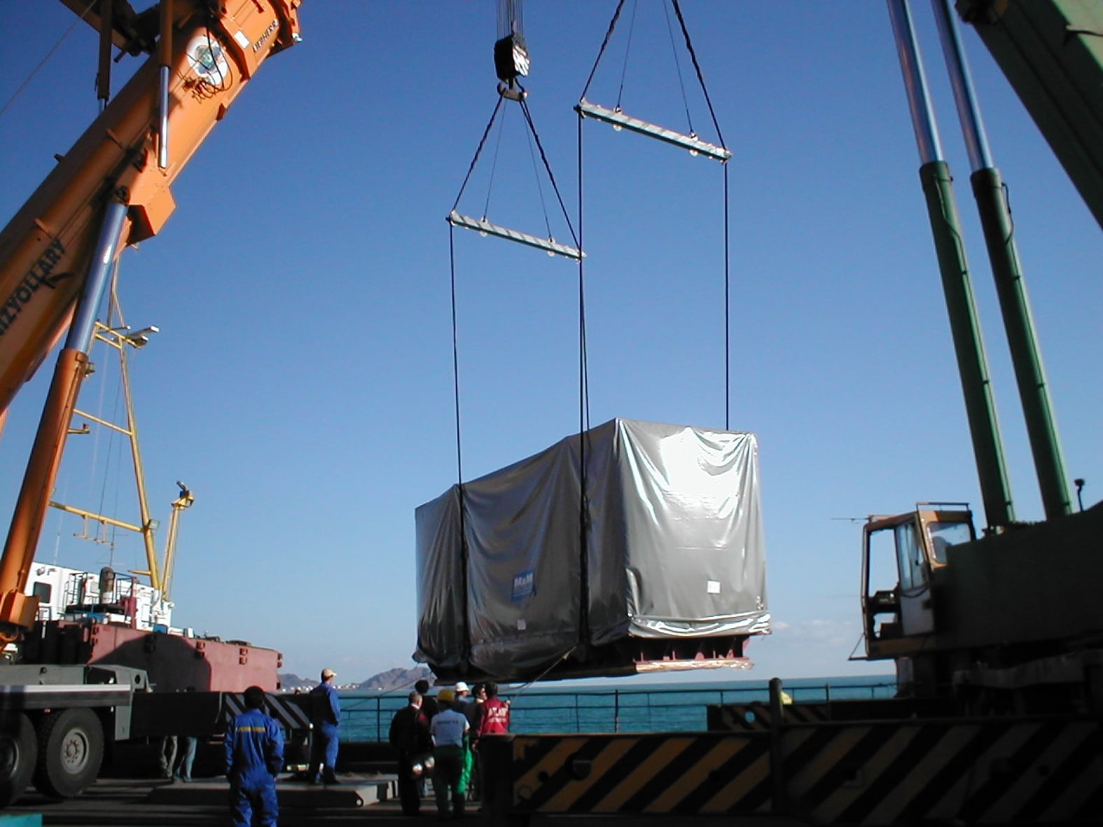 Service de transport maritime international